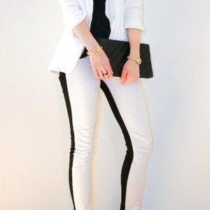 Banana Republic Sloan Fit Pants Women' 4 White Slim